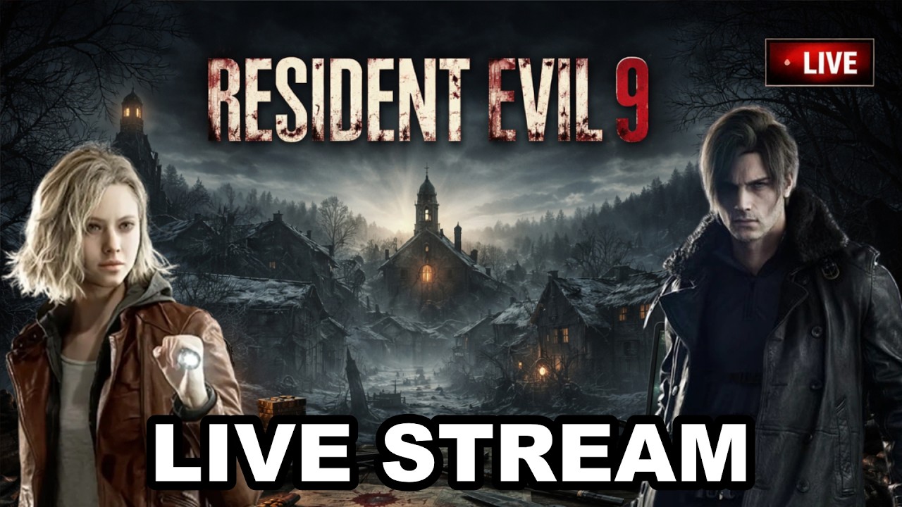 1 - RESIDENT EVIL 9 Requiem LIVE 🔥 Full Sent Gameplay | INSANE GAMEPLAY + CRAZY MOMENTS
