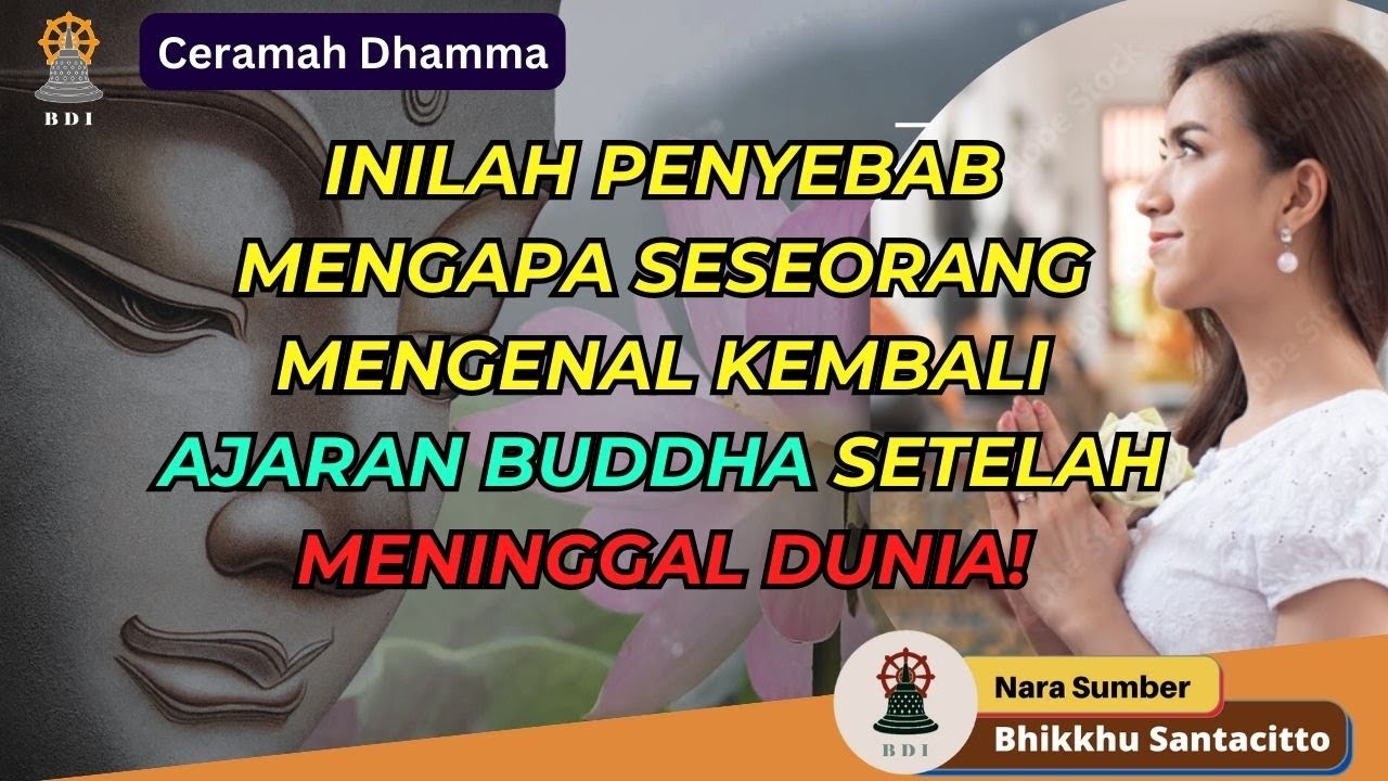 SYARAT TERLAHIR MENGENAL DHAMMA DI KELAHIRAN MENDATANG I Sotānugata Sutta I Bhante Santacitto