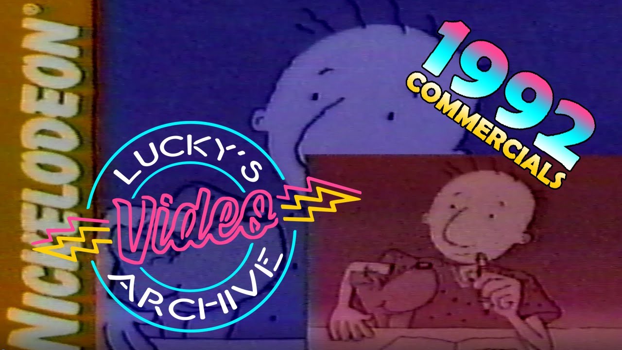 1992 Nickelodeon Commercials Lucky's Video Archive Vol.2