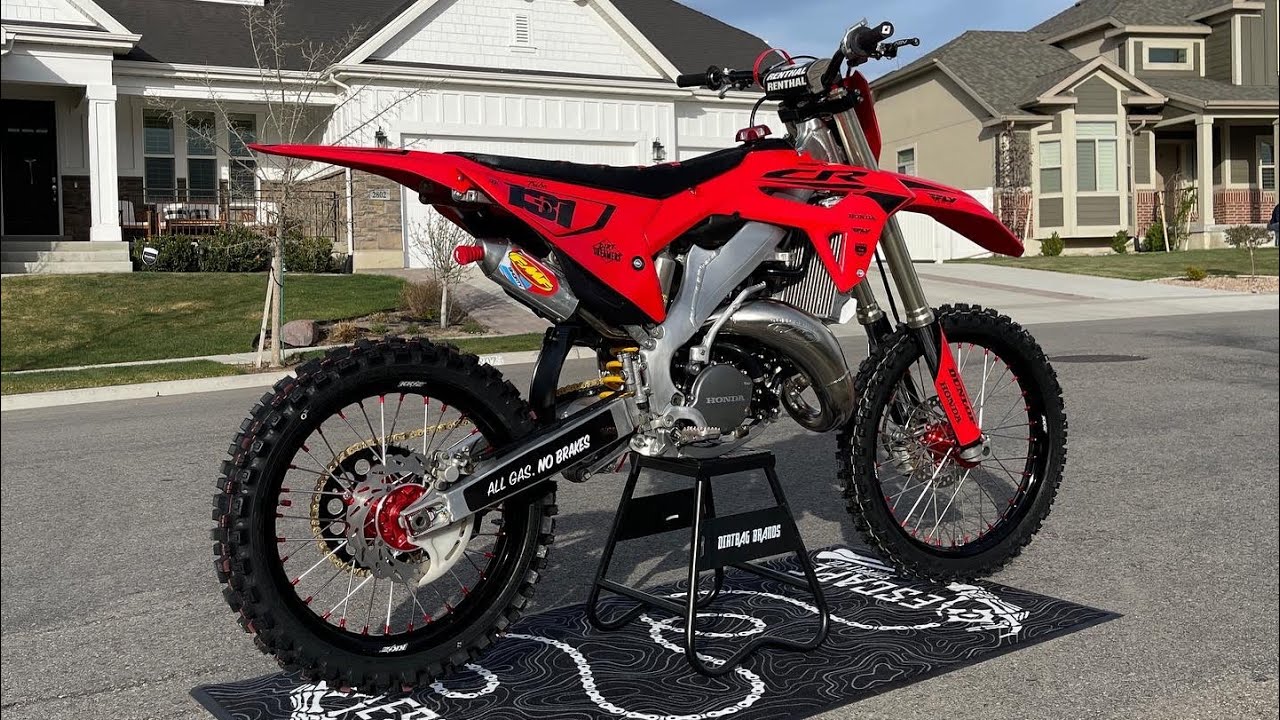 My 2022 BROKE TO BUILT Cr125!