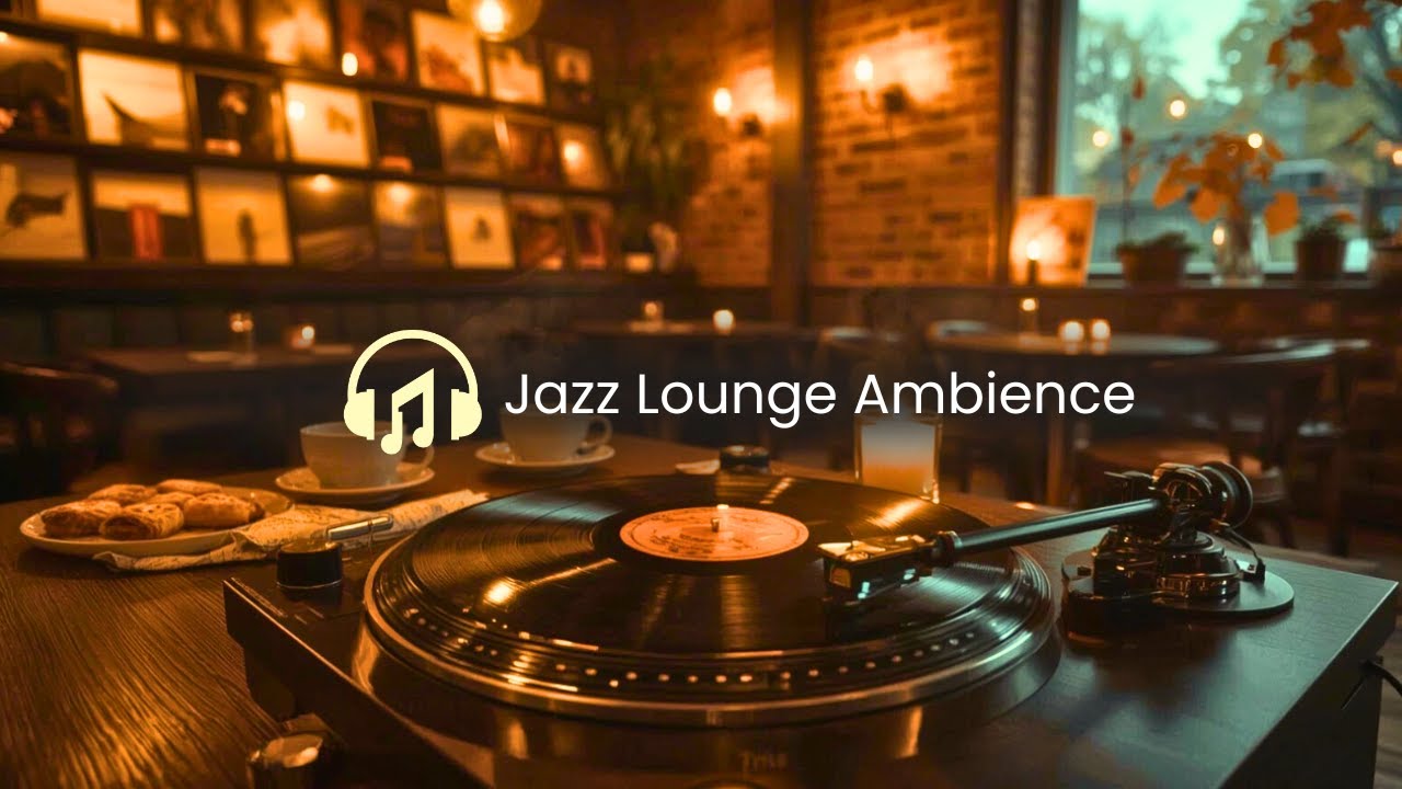 Jazz Lounge Ambience With a Vinyl Record Player