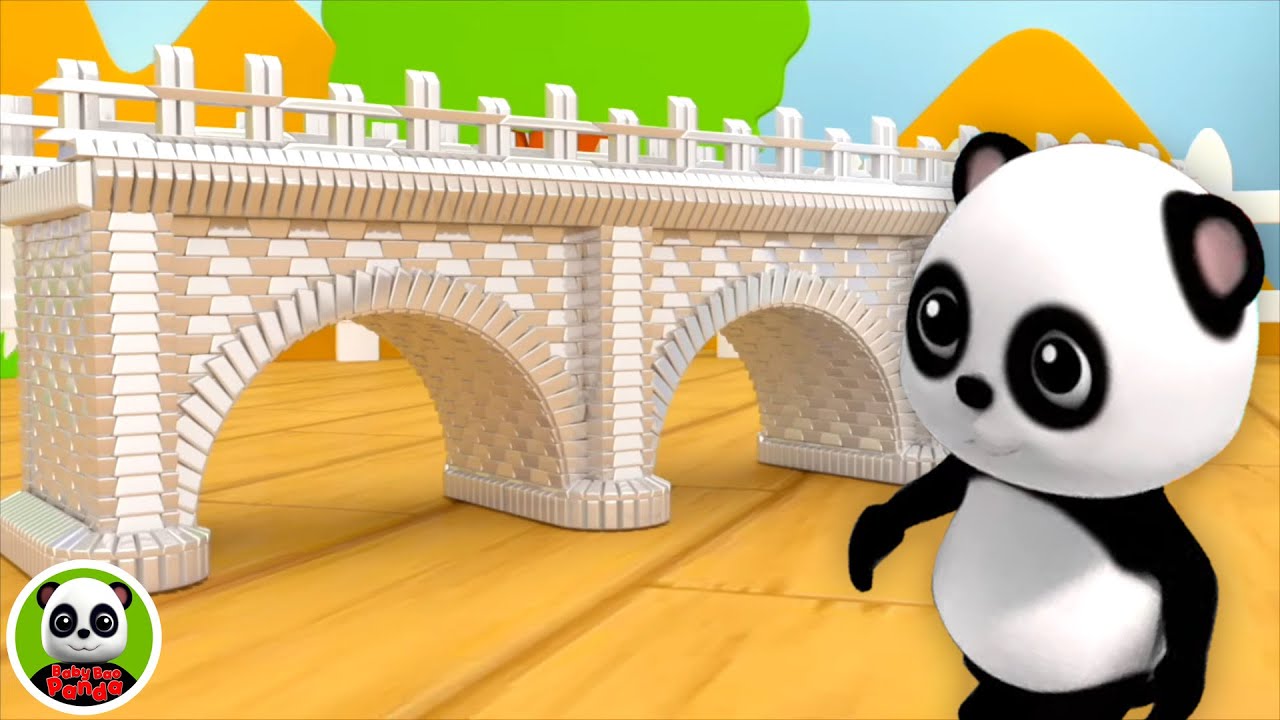 Лондонский мост рушится детей песни и мультфильмы видео от Baby Bao Panda