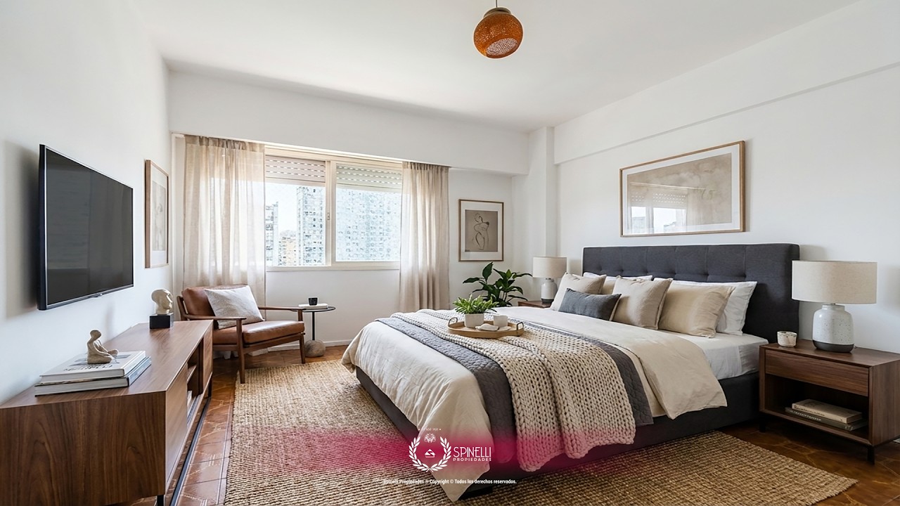 Venta departamento 2 ambientes 50M² con balcón al frente en Balvanera apto crédito hipotecario