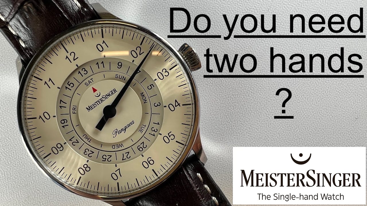 MeisterSinger Pangaea Day Date Ivory
