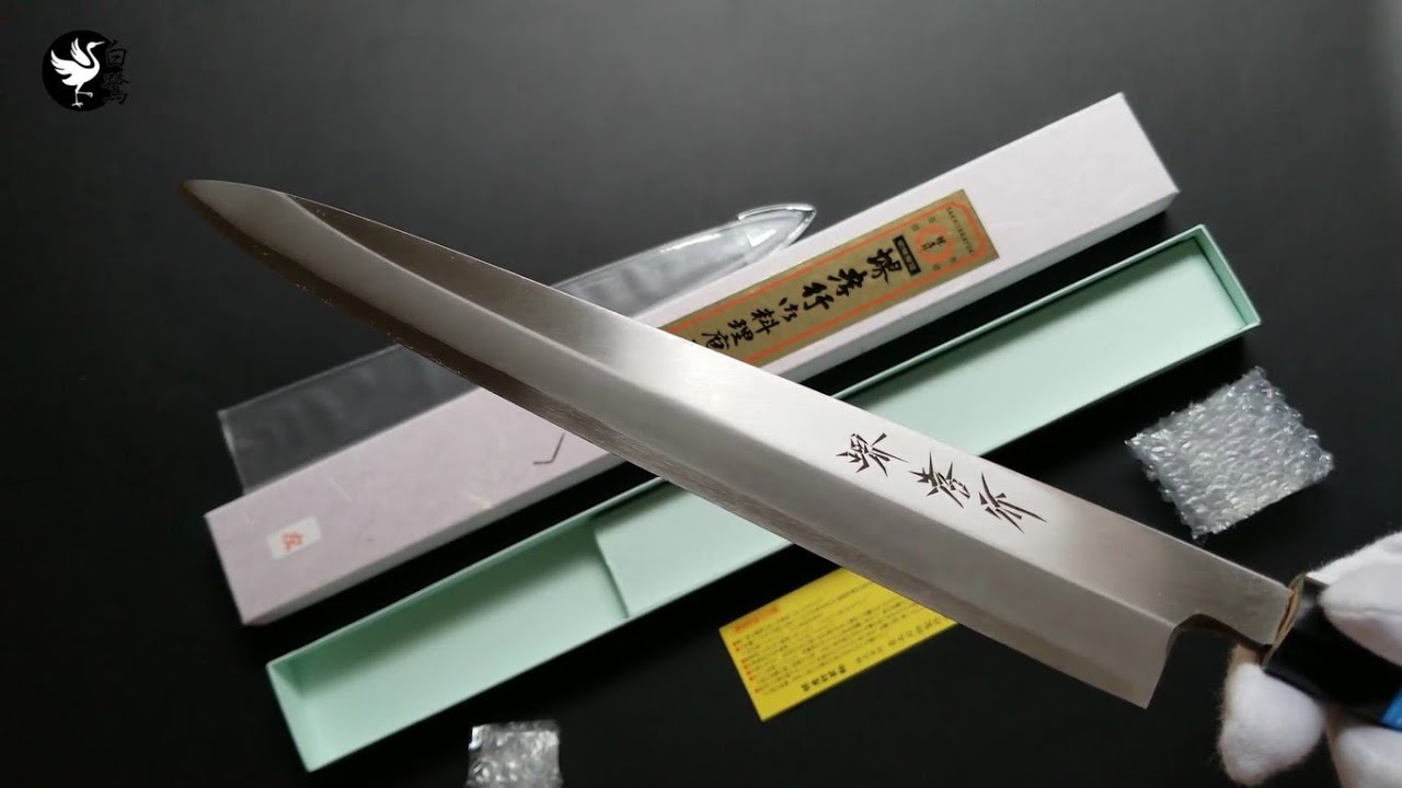 堺孝行 左利き用 柳刃 イノックス 270mｍ | Left handle Yanagiba Sakai Takayuki Inox