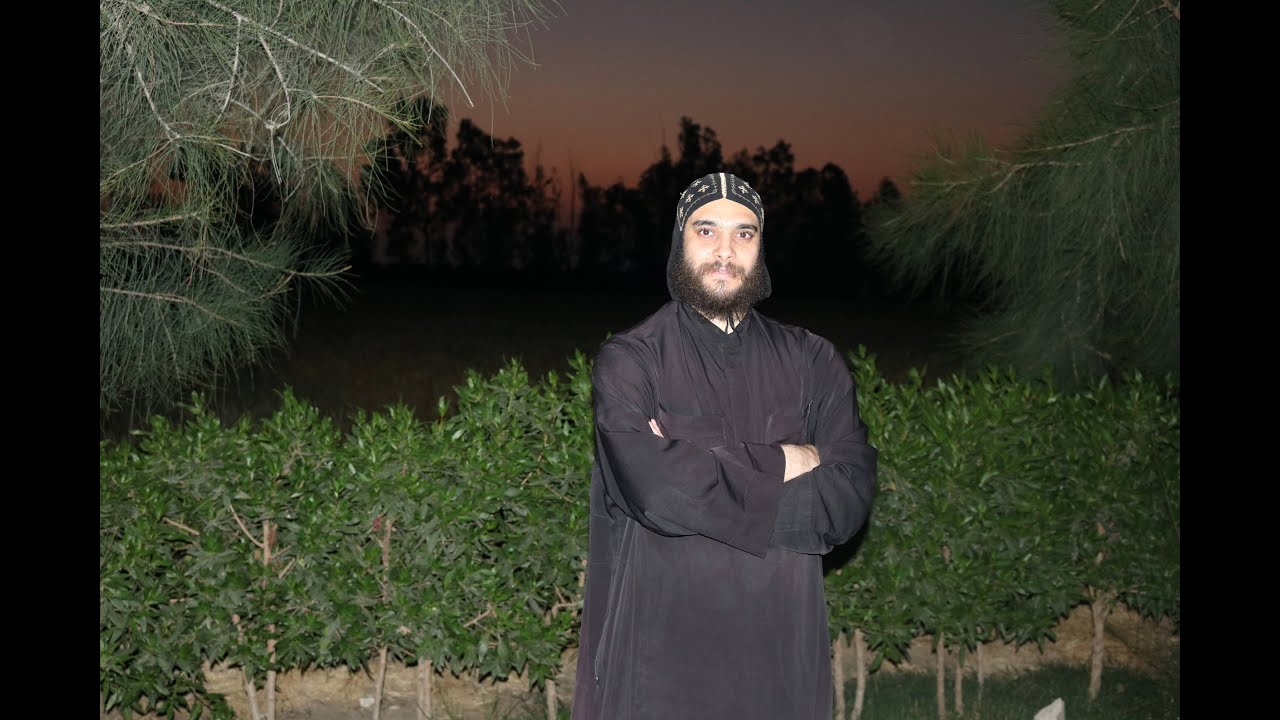 كلمة نيافة الأنبا إقلاديوس فى قداس ذكرى الأربعين لنياحة الراهب القس كبريانوس السريانى