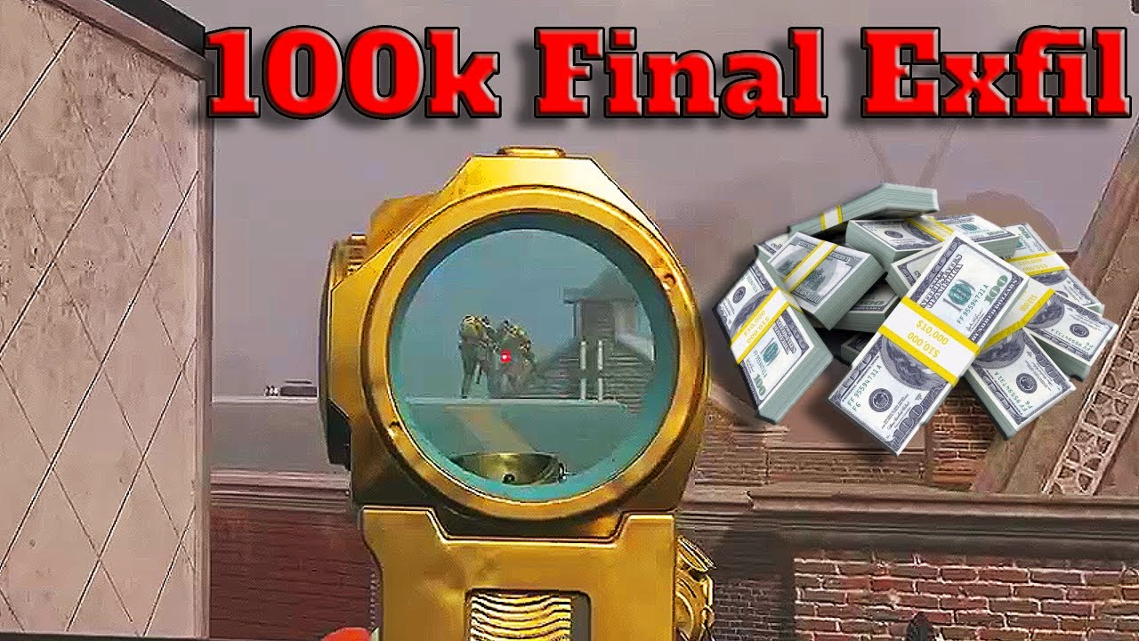 100k Final Exfil and One Clueless Team!