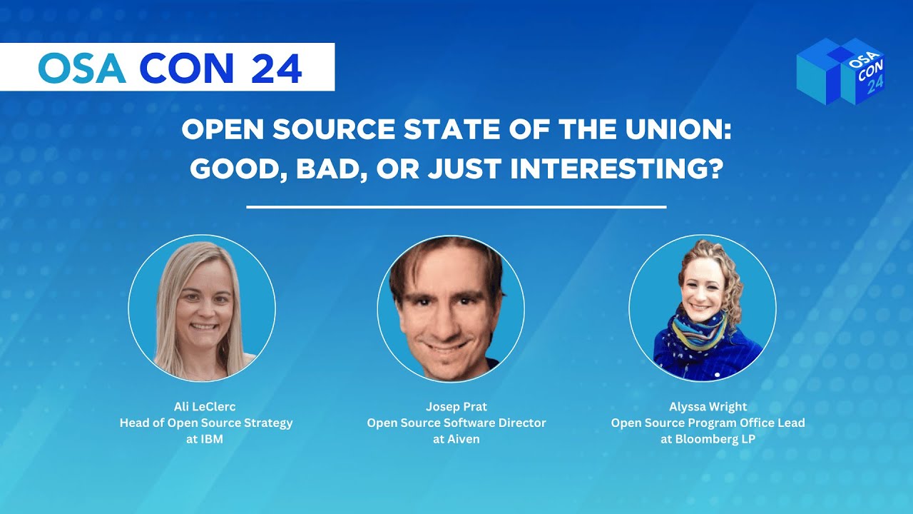 Open Source State of the Union