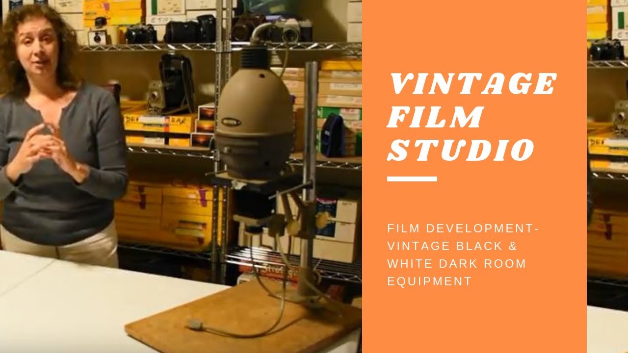 Vintage Film Studio - Black & White Dark Room Equipment