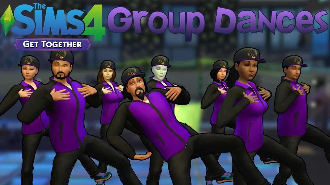 The Sims 4 Get Together: All Group Dances