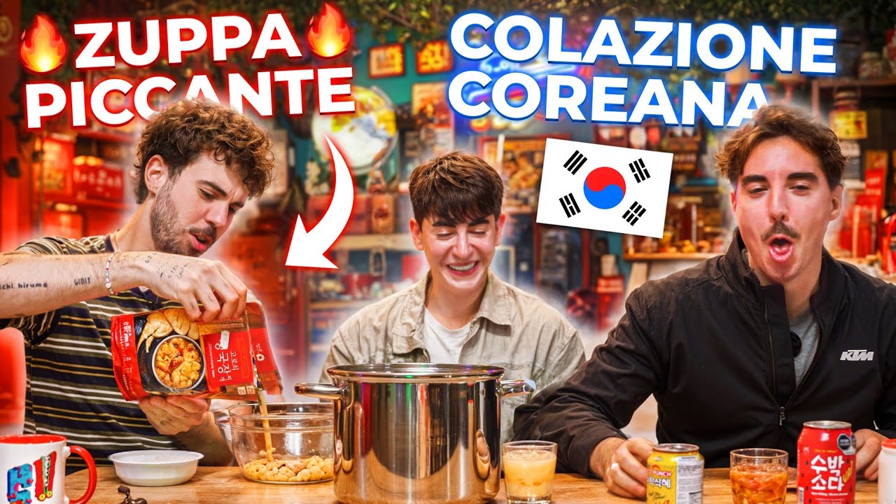 SPACE VALLEY prova la COLAZIONE COREANA! *disgustati*