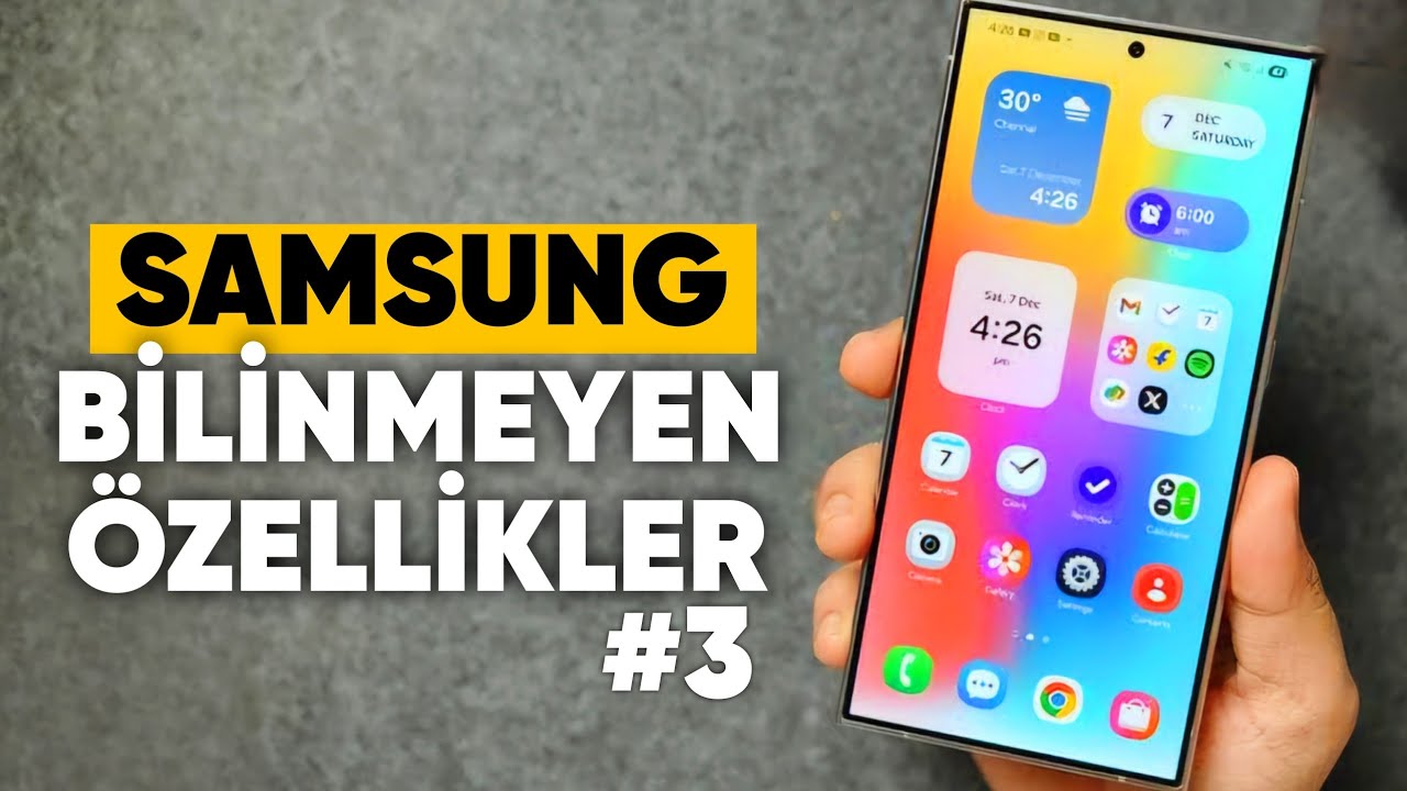 SAMSUNG BİLİNMEYEN GİZLİ ÖZELLİKLER #3 | Galaxy S24 Ultra Özellikleri
