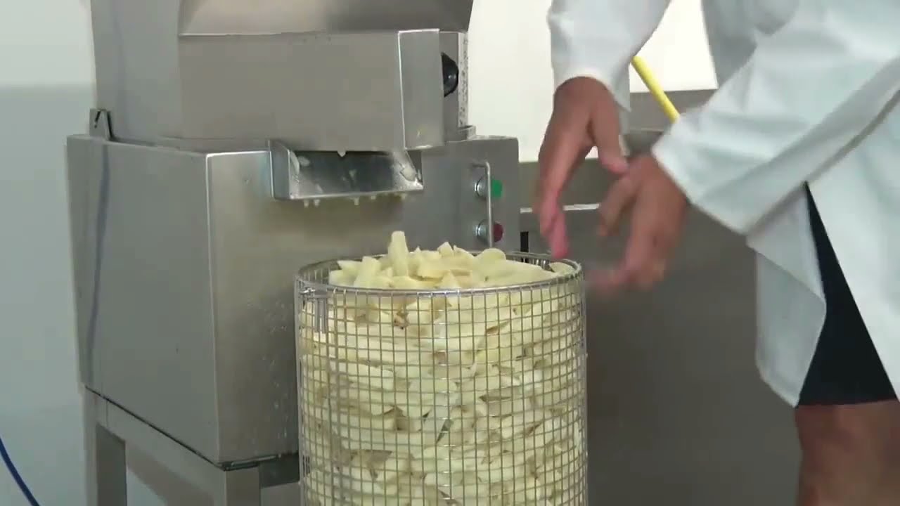 🔧 Ligne compacte pour frites – 350 kg/heure | Machine à frites industrielles #pommesfrites #frites