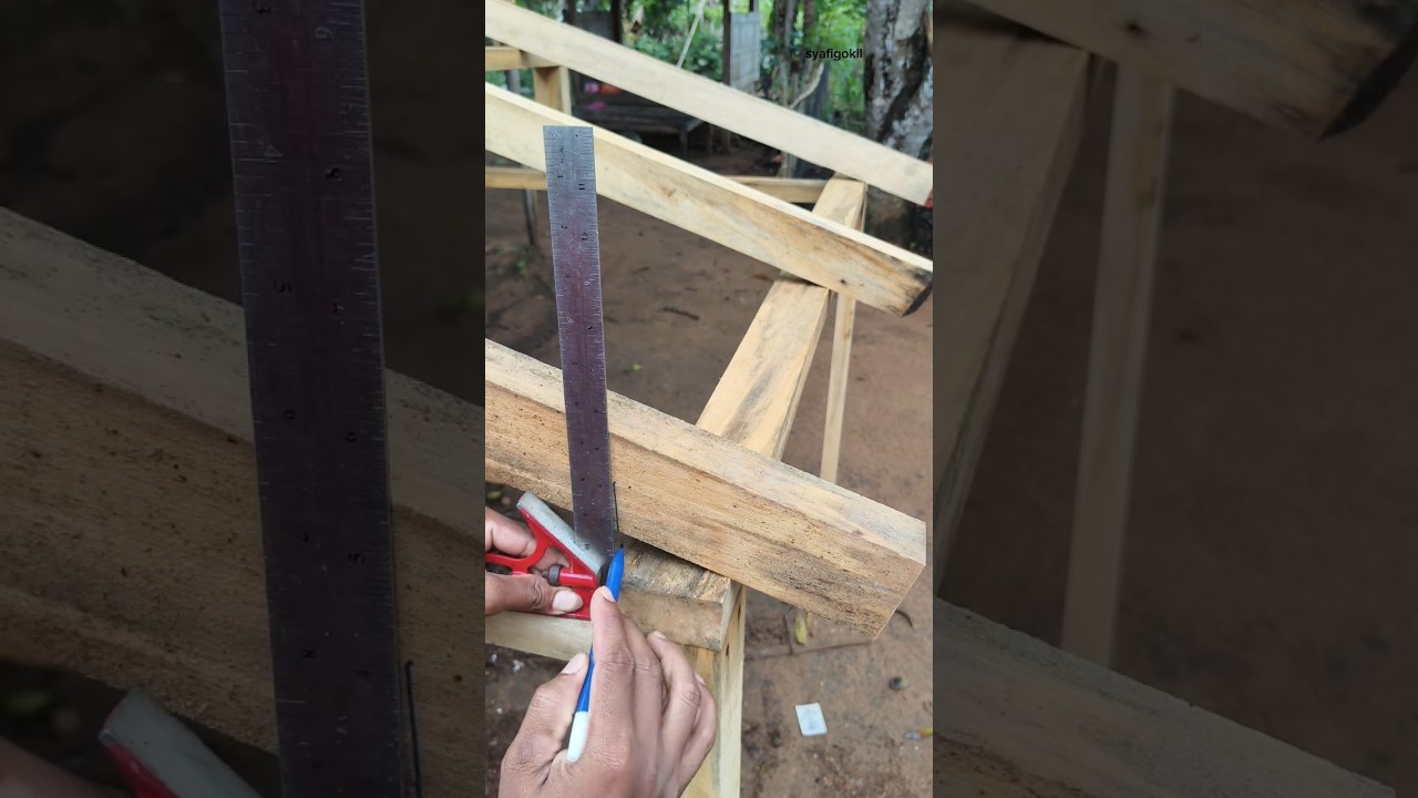 How to measure the position of wooden corner#diy #woodworking #working #tips #ideas #carpentry #art