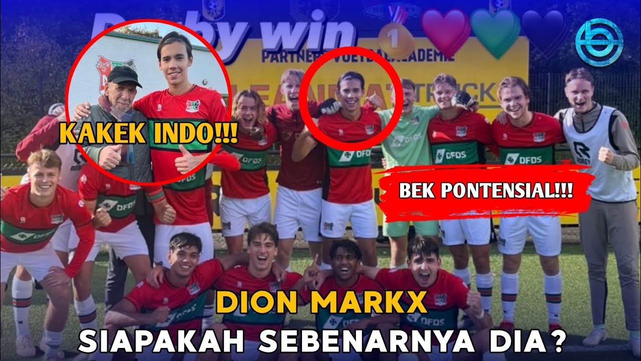 Mengenal Dion Markx : Pemain Bertahan Keturunan Palembang Yang Dipanggil Indra Sjafri Ke Timnas U20
