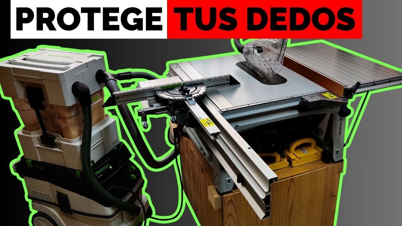 ✅REVIEW FESTOOL TKS 80 la SIERRA de MESA que PROTEGE nuestros dedos. INVIERTE en calidad