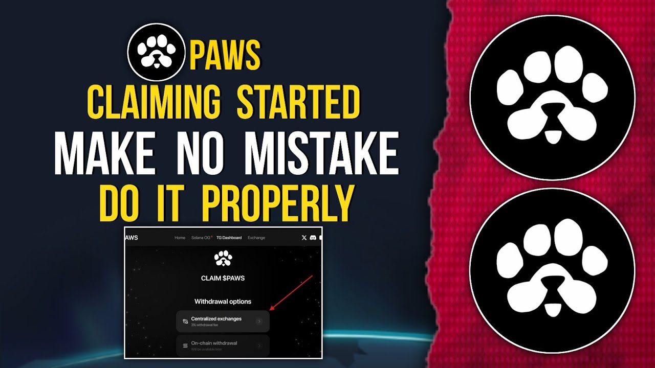 PAWS Claiming Started | Make No Mistake | Perform all Steps Properly #paws #claiming