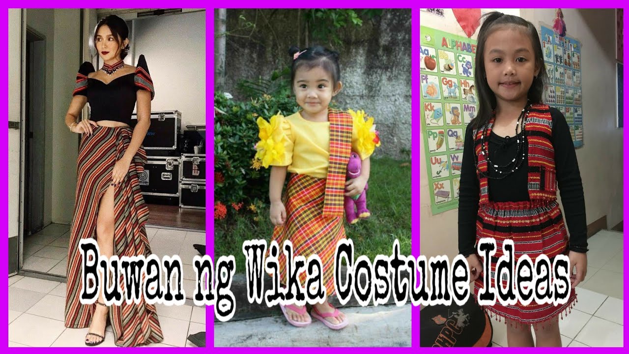 BUWAN NG WIKA COSTUME IDEAS #buwanngwika #costume #ideas