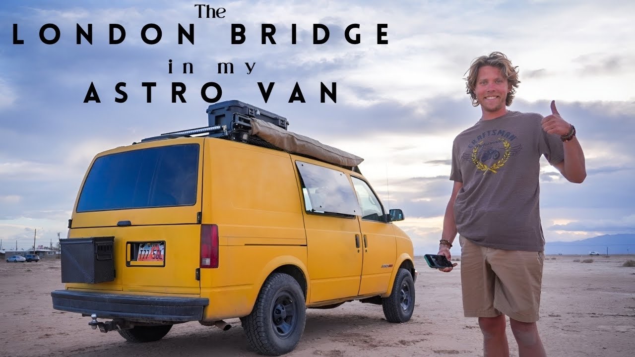 Почему Лондонский мост находится в Аризоне? | Solo Vanlife в моём Astro Van