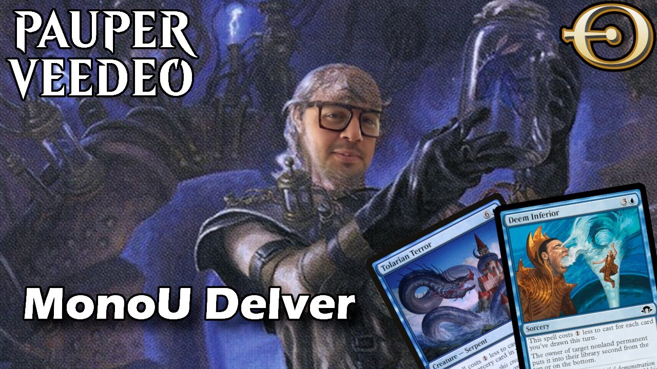 MonoU Delver got a huge upgrade: Deem Inferior! | Pauper | MTGO