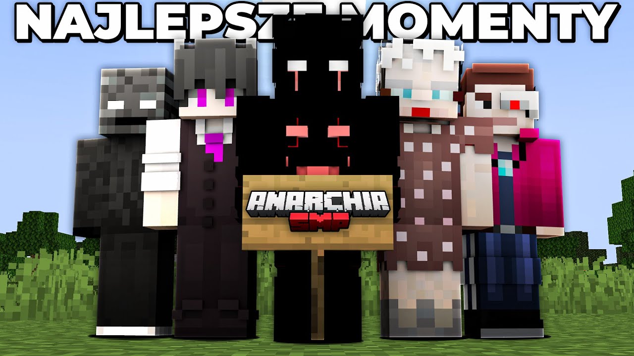 NAJLEPSZE MOMENTY z CAŁEGO SEZONU ANARCHIA SMP 3!