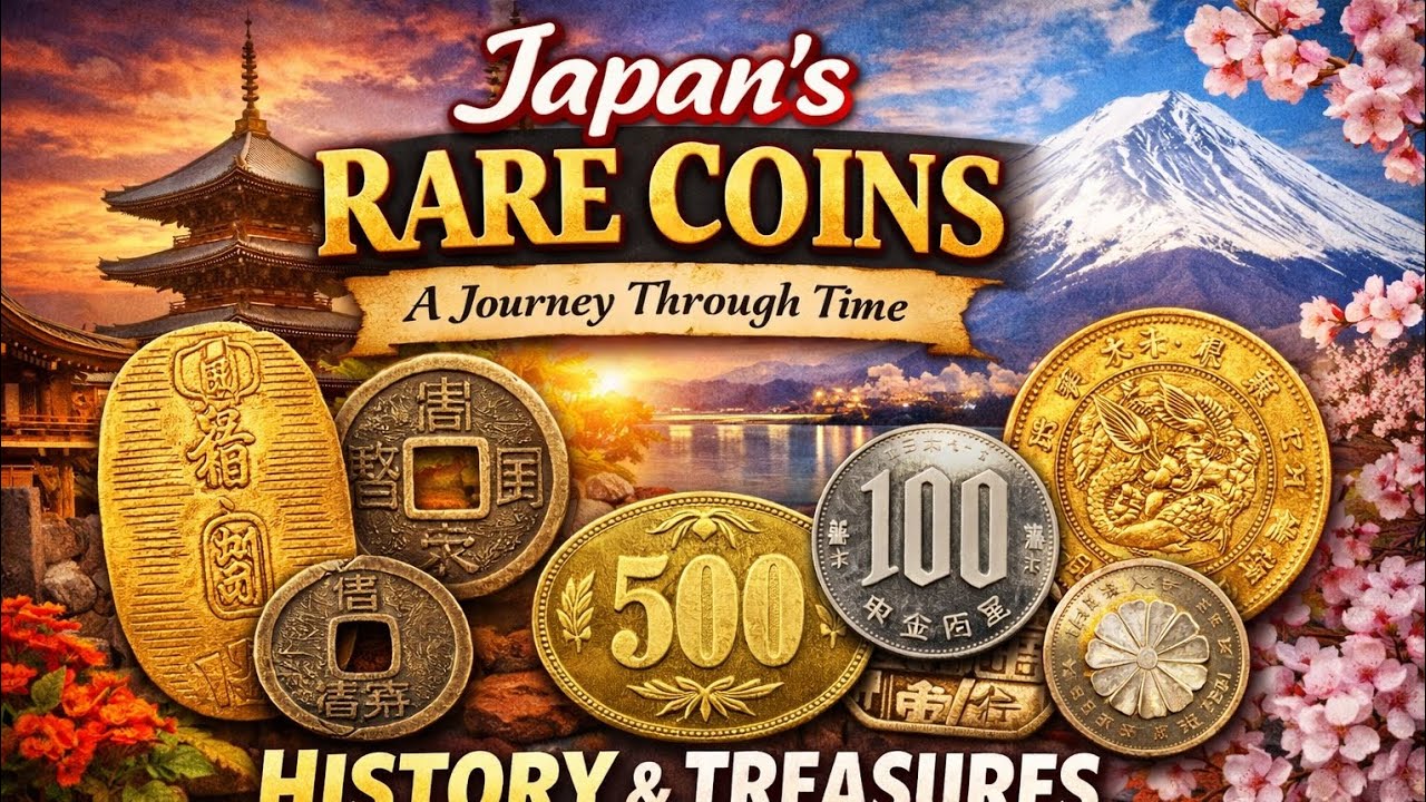 💰 Japan’s Rare Coins Revealed! | Hidden Treasures Through Time 🇯🇵