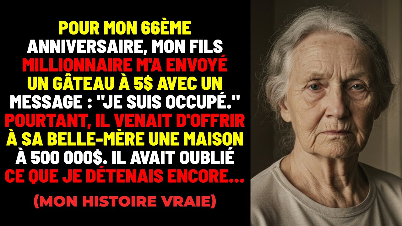 HISTOIRE VRAIE : Mon fils a offert une maison à 500 000 $ à sa belle-mère… mais a oublié mon 66e ann