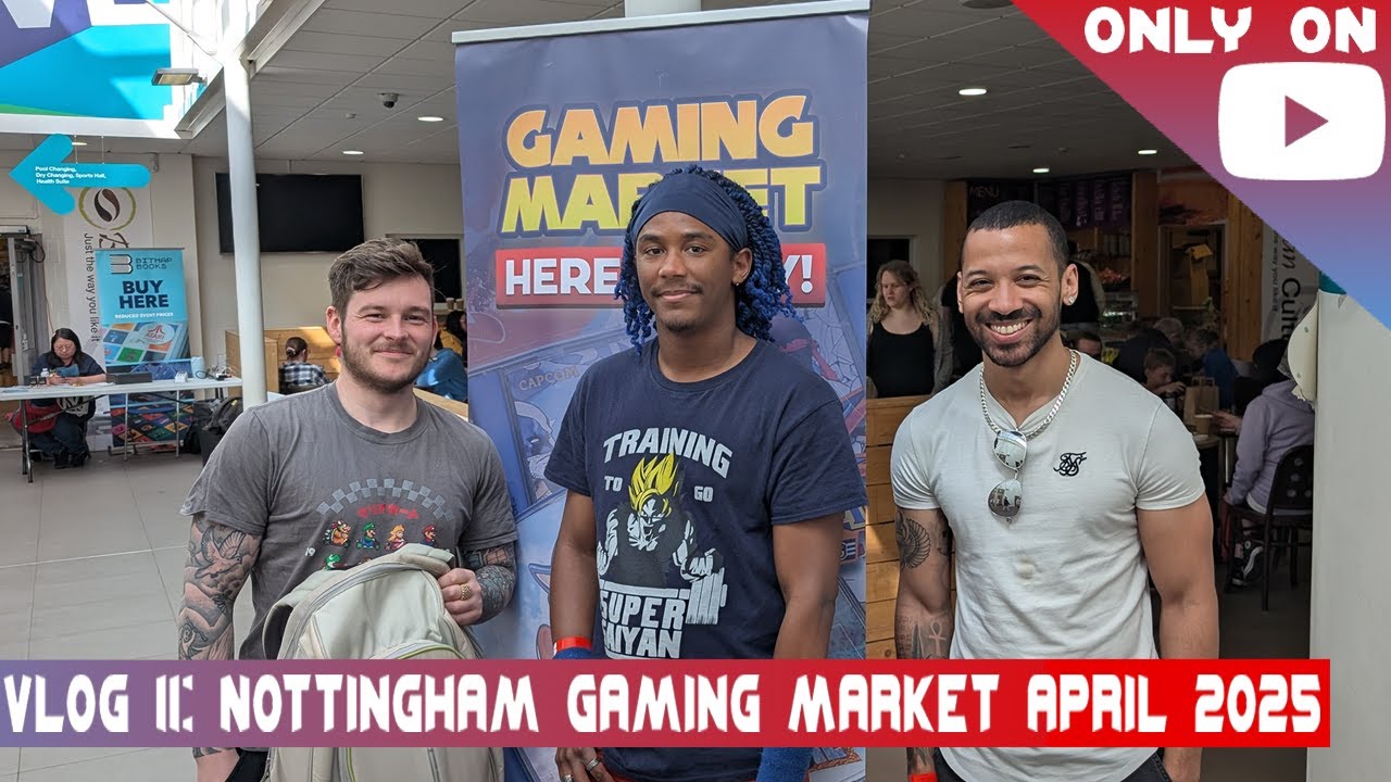 Vlog #11: Nottingham Gaming Market Sunday April 6th 2025 - AMAZING Pick Ups, Meeting @RetroGhetto