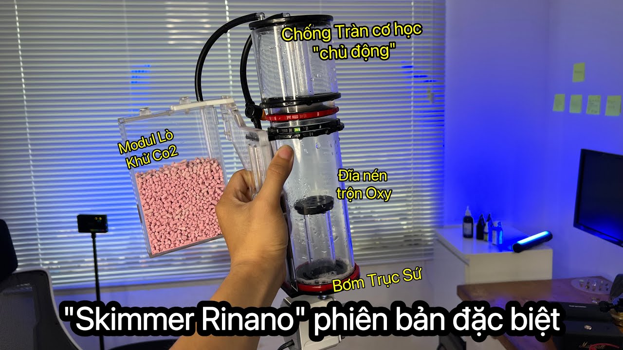 Lộ Diện Thiết Kế Chính Thức Skimmer Rinano Bản Đặc Biệt Với Rất Nhiều Tính Năng Hữu Ích | Chống Tràn