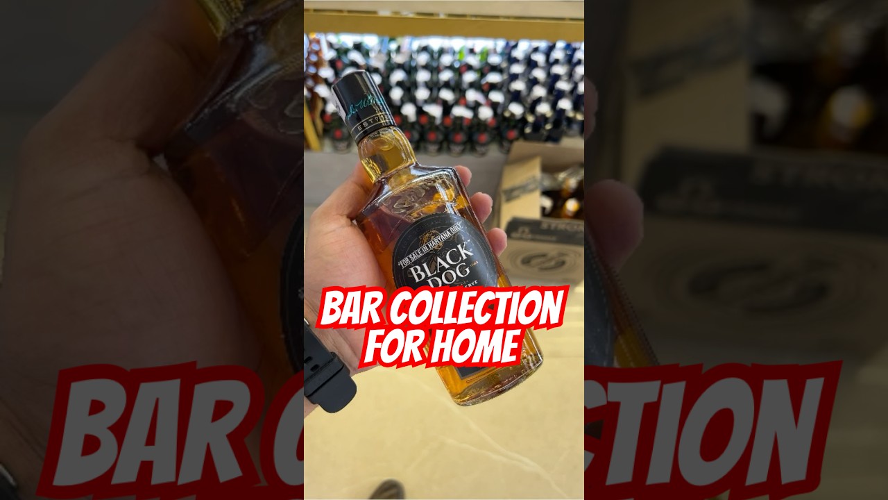 Best bar collection for home #asmr #drink #alcoholicdrinks #reels #daru #cocktail #whisky #bar #peg