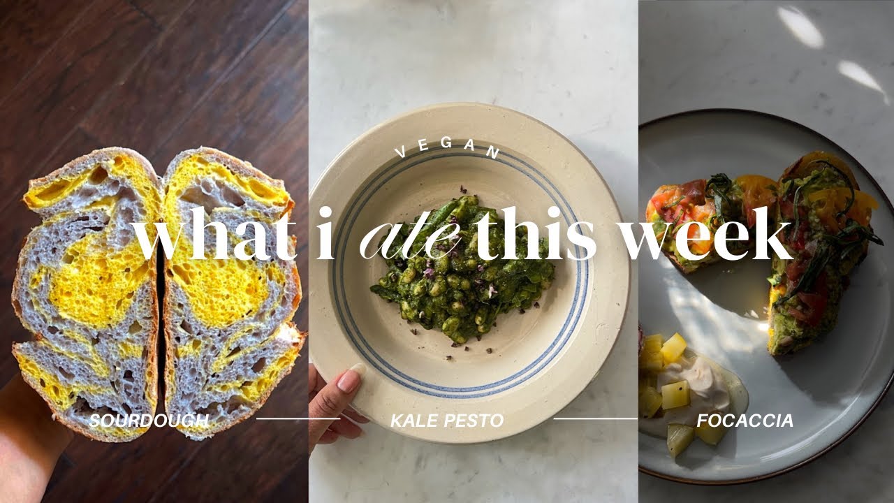 WHAT I EAT IN A WEEK VEGAN | eating an absurd amount of carbs! 🍞🥖🥪