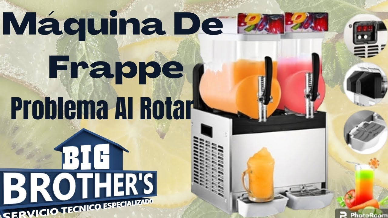Máquina de Frappé. Problemas al Mover el Jugo