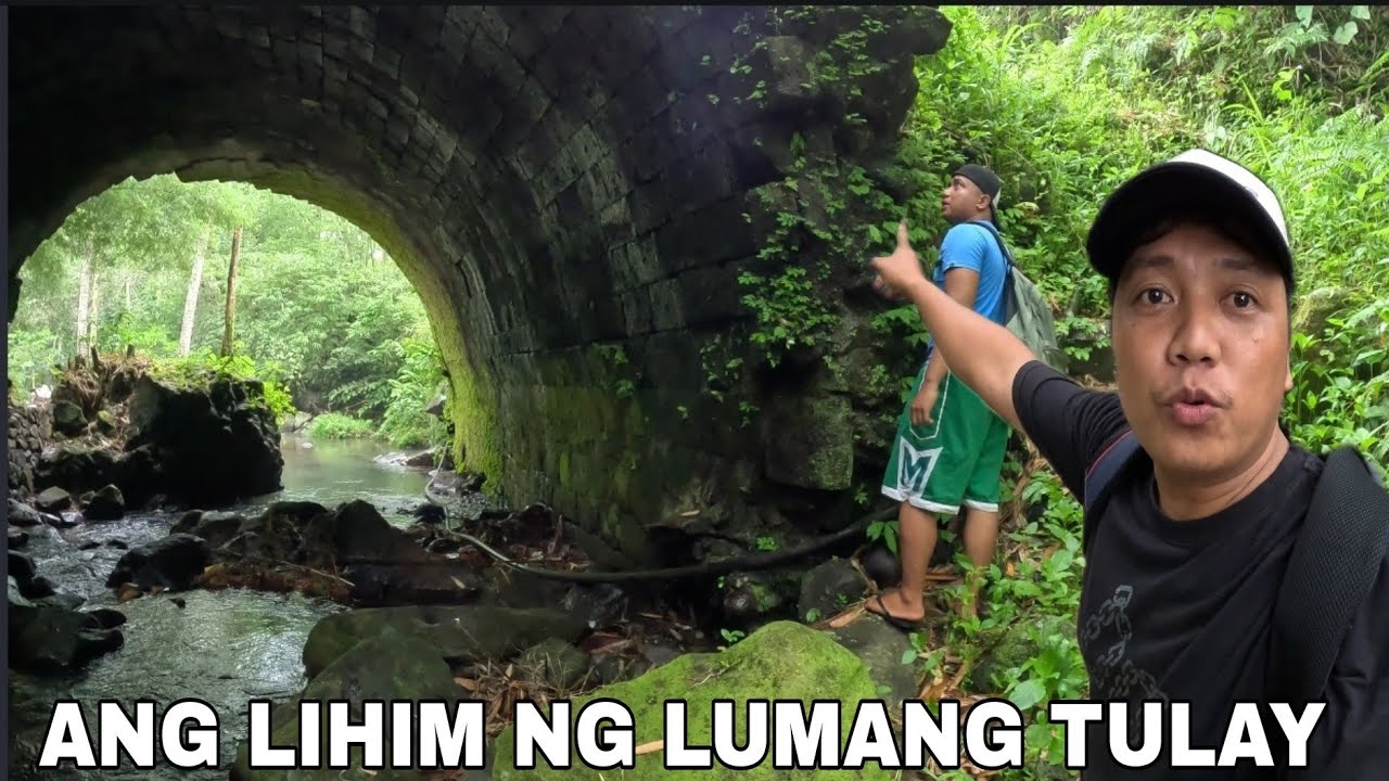 Naligaw kami sa gubat sa Mount Banahaw Bumungad ang napakagandang tulay panahon pa ng Kastila
