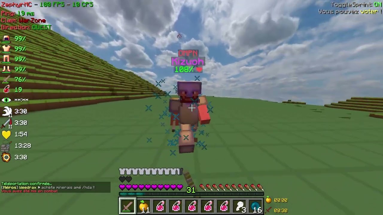 ON ERADIQUE DEJA LE SERVEUR DES L'OPEN ! ZephyrMC