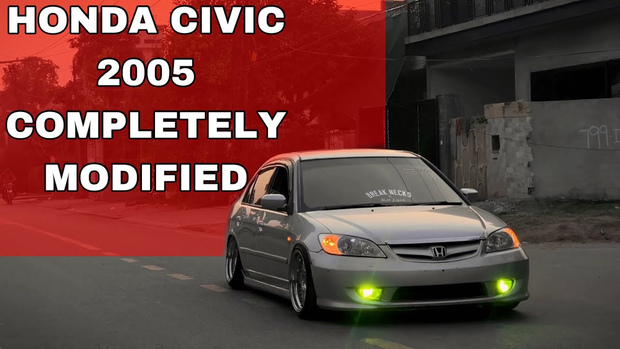 Honda Civic 2001-2005 eagle eye MODIFIED |ROADS JOCKEY |