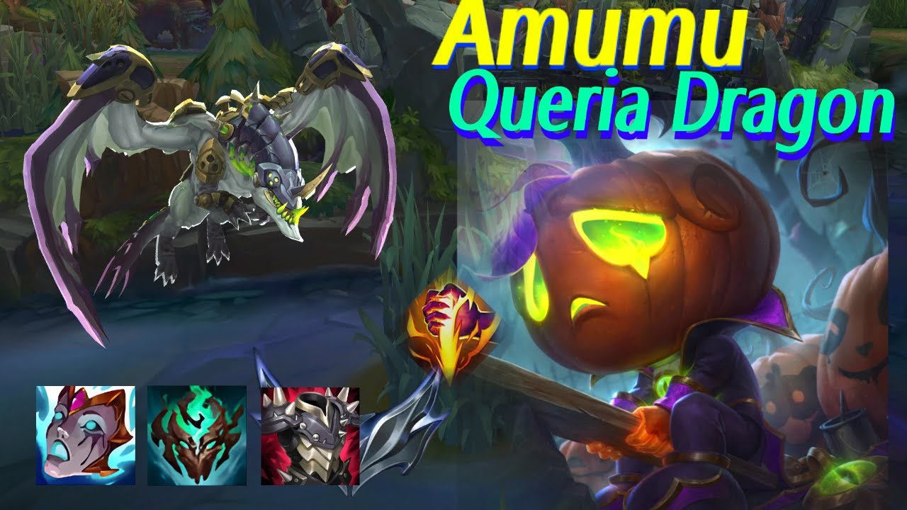 Decisiones de equipo Amumu Queria Dragon final con quadrakill | LOL | League of legends |