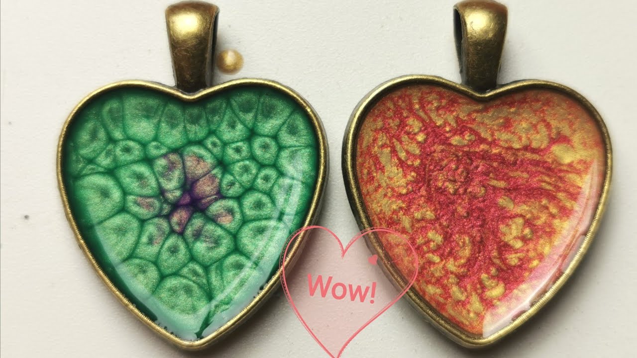 Jewelry Pendants with Pebeo Prisme & Moon Paints