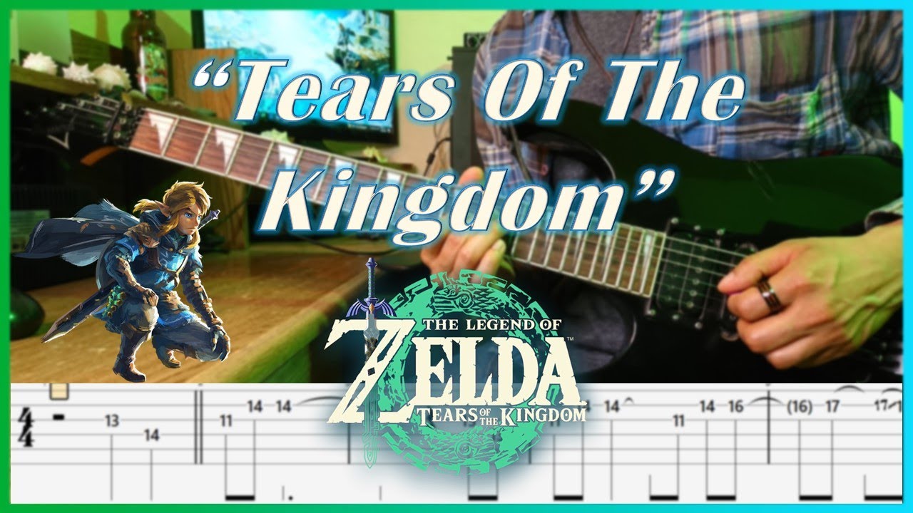【TABS】Zelda: Tears Of The Kingdom Main Theme (Electric Guitar Cover) | Luis T&eacute;llez Music