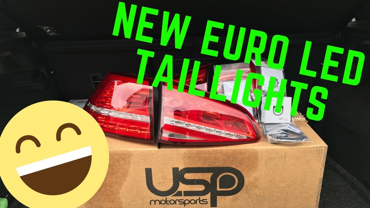 How to Install Euro LED Taillights on VW GTI MK7