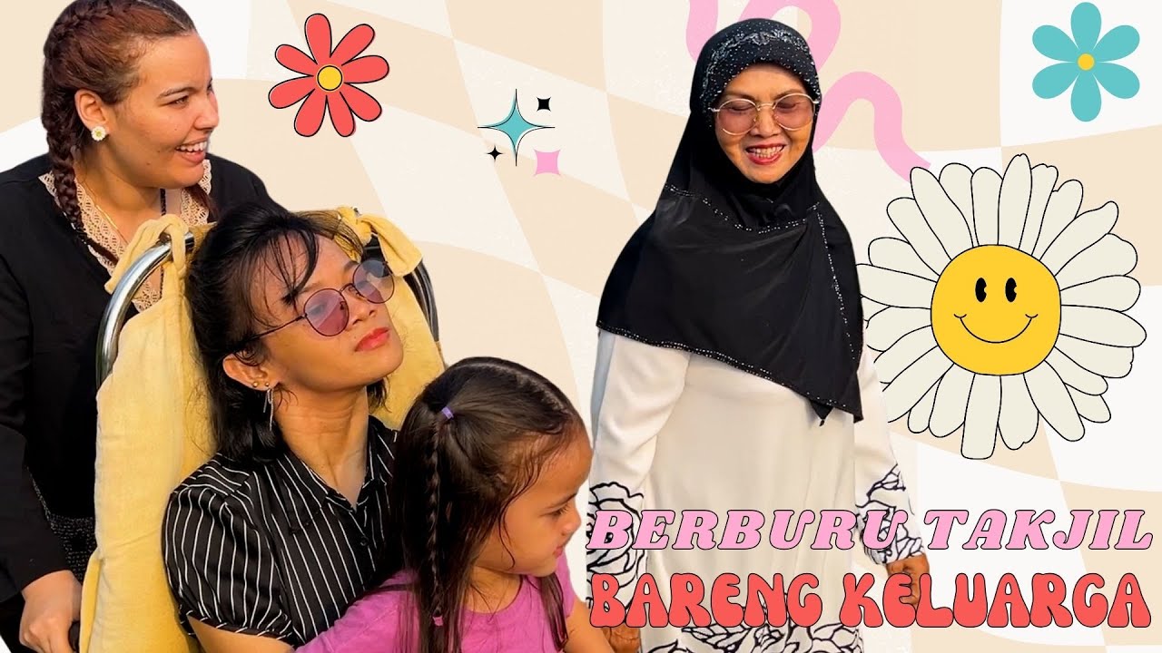 BULE BELI TAKJIL BERSAMA MERTUA INDO DAN PERTAMA KALI MAIN KEMBANG API