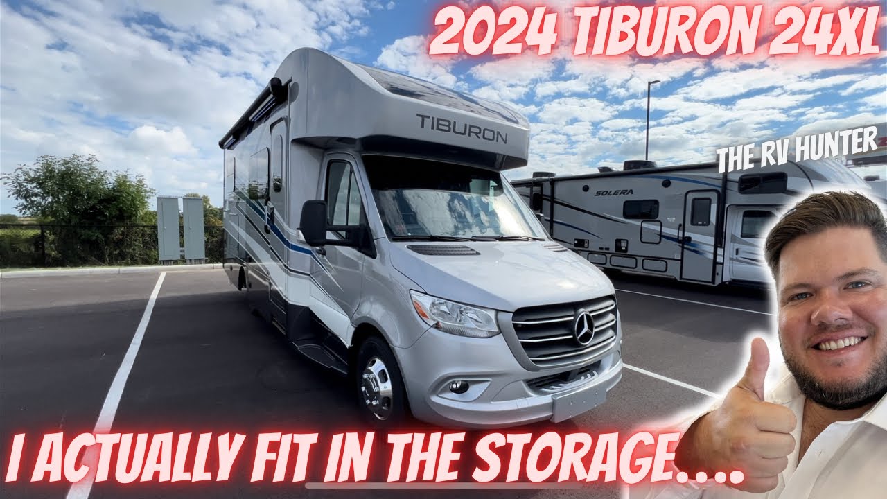 Class C with the BEST STORAGE! 2024 Tiburon 24XL | 26' Motorhome