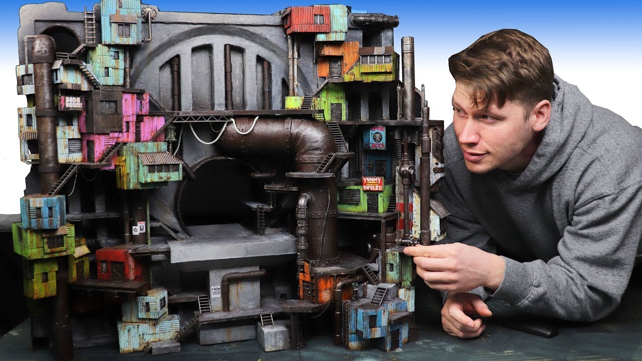Making a Necromunda HIVE CITY | Warhammer 40k terrain