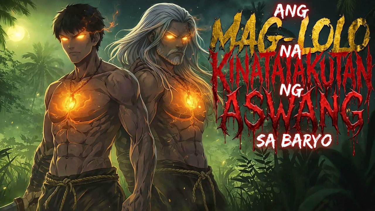 ANG MAG-LOLO NA KINTATAKUTAN NG ASWANG SA BARYO  (ASWANG TRUE STORY)