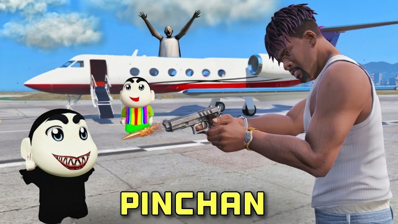Franklin Killling Pinchan in GTA 5