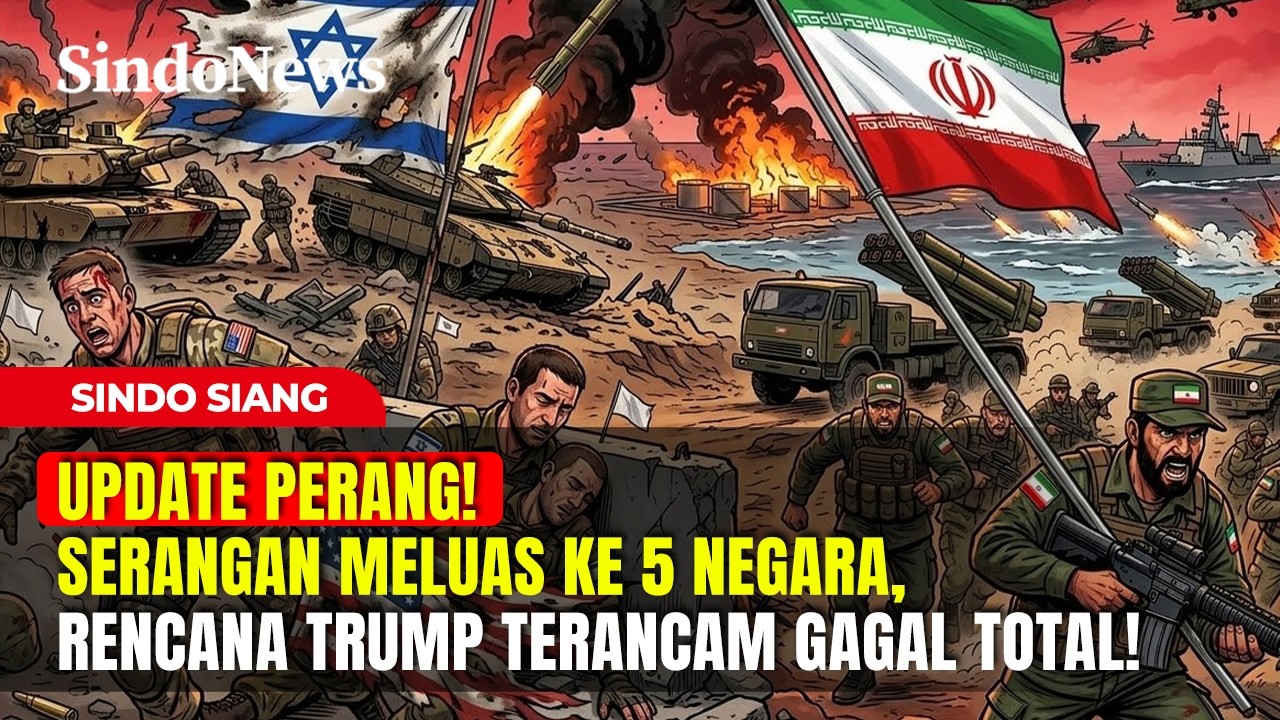 TIMUR TENGAH MEMBARA! Jalur Minyak Diblokade, Perang Iran Masuki Fase Paling Mematikan! | Part 02