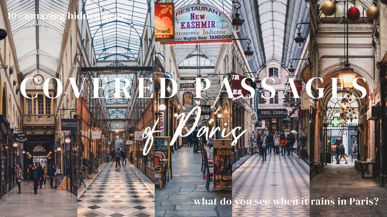 Discover the Secret Covered Passages of Paris // Paris like a local