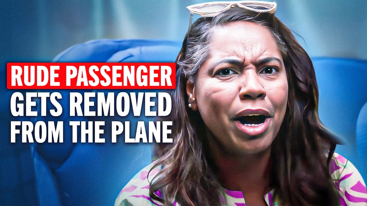 Disruptive Passenger Causes Chaos, Gets Removed From the Plane!