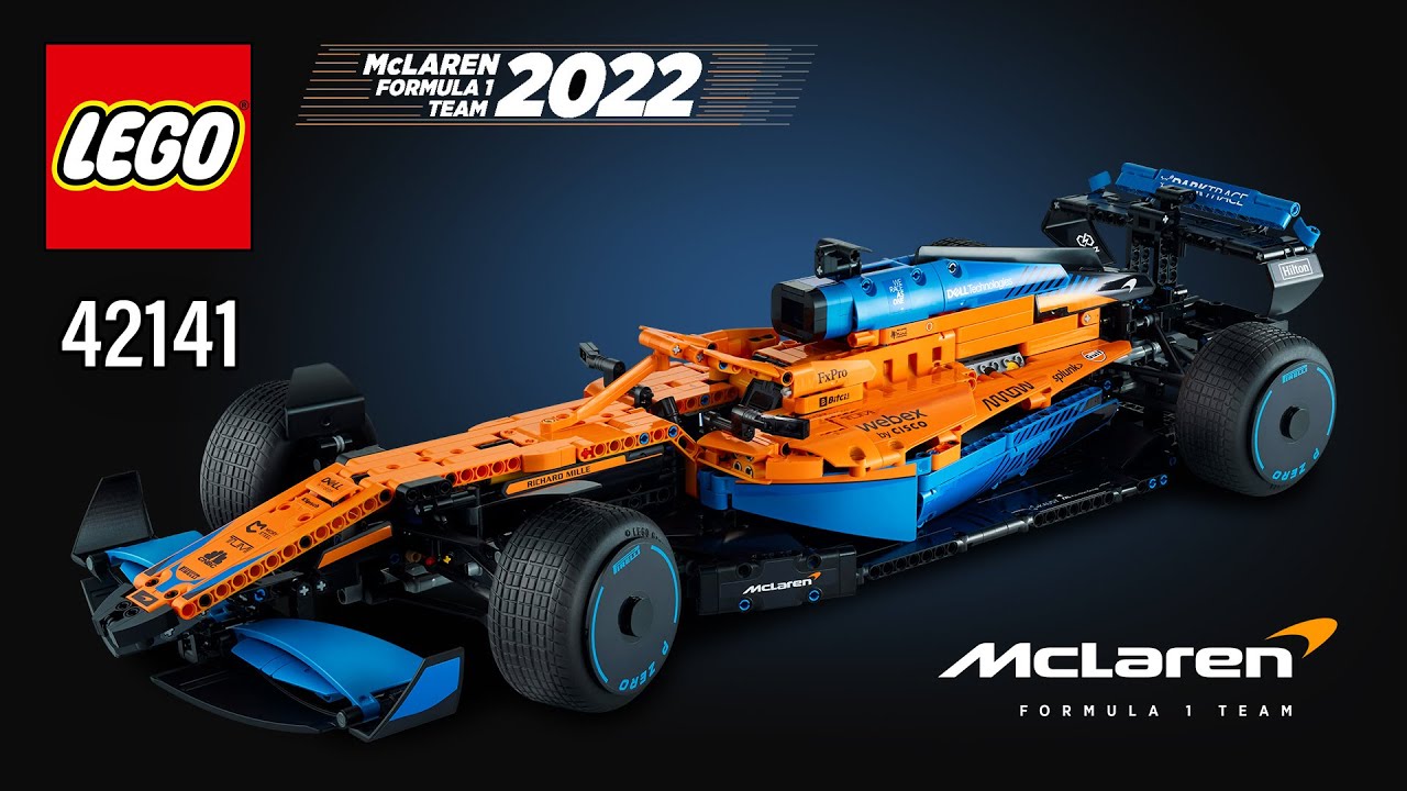 LEGO Technic™ McLaren Formula 1™ Гоночный автомобиль (42141) [1432 шт.] Пошаговые инструкции по с...