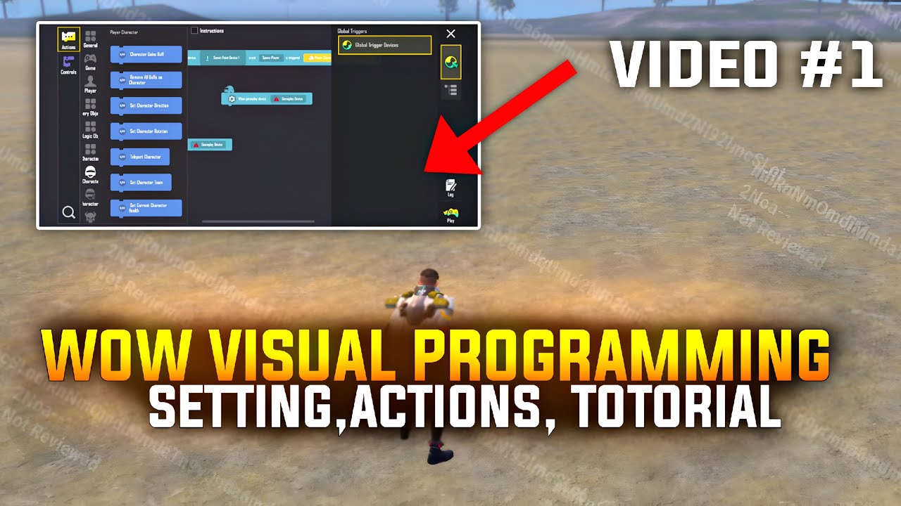 Wow Visual Programming | How To Make Wow Visual Programming Map | Wow Visual Programming Totorial