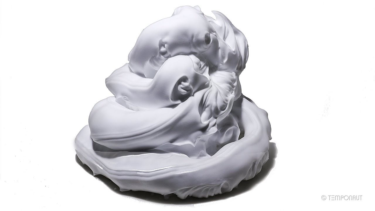 Shaving Foam Timelapse